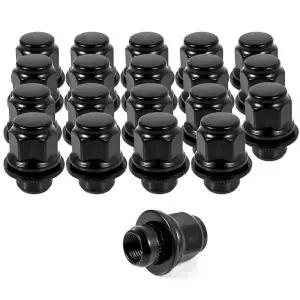 20개 도요타 러그 너트 M12x1.5 13/16 21mm 육각형 1.46x1.18인치 Toyota Lexus Scion Isuzu와 호환되는