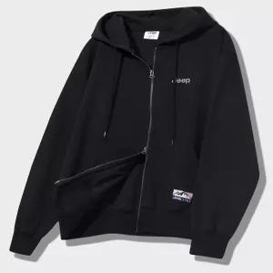 지프 2WAY 레트로 마운틴 1941 오버핏 후드집업 JQ5TZU061BK 4488396