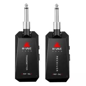 M-VAVE WP-5G 무선 기타 시스템 충전식 오디오 송신기 리시버 앰프 액세서리 C 타입 케이블 5.8G