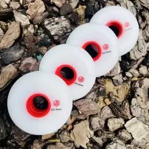슬라이드 드트 시프트 롤러 스케이트용 슈퍼 하드 인라인 휠 콘크리트 모래 지상 슬라이딩 95A 76mm 4 개
