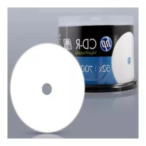 밍구마켓 HP CD-R PRINTABLE 52X 700MB 50P 파일저장 공시디 음악시디