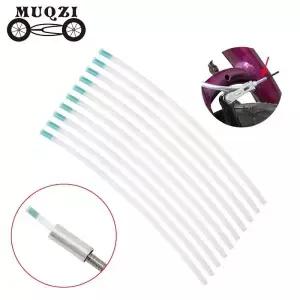 MUQZI 10PCS MTB 도로 자전거 V 브레이크 국수 케이블 가이드 파이프 주입 내부 튜브 벤드 교체