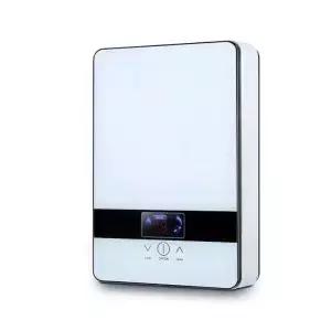 즉시 사용 가능한 전기 온수기 6500W 220V 온도 조절기 흐름식 히터 욕실 난방 주방 온수 샤워기
