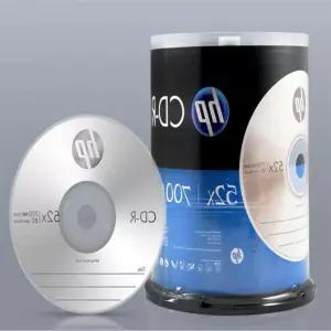 밍구마켓 HP CD-R 52X 700MB 100P 컴팩트디스크 CD디스크 외장형CD