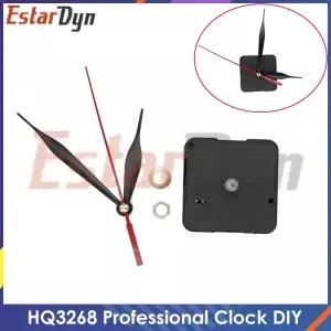 HQ3268 전문적이고 실용적인 석영 벽시계 운동 메커니즘 DIY 수리 도구 부품 키트 빨간색 손