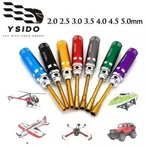 RC 육각 스크루 드라이버 도구 키트 2.0 2.5 3.0 3.5 4.0 4.5 5.0 자동차 드론 보트 Quadcopter 헬리콥터