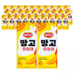 델몬트 망고드링크 190ml 32팩 망고주스 과일주스