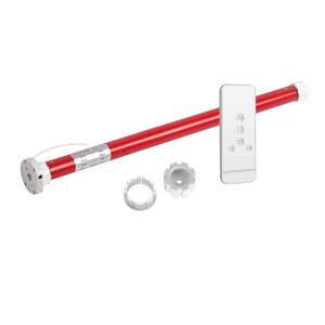 전동 창문 블라인드용 리모컨이 포함된 롤러하우스 28mm(1-1/8인치) 원형 튜브 배터리 롤러 셰이드 모터 키트