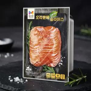 목우촌 구이용 슬라이스 오리훈제 반찬 400g