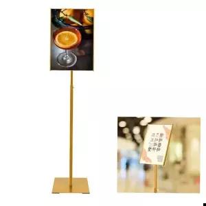 포스터 배너 거치대 POP 메뉴판 스탠드 간판 A3금색