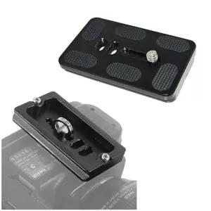 도브테일 삼각대 헤드 스탠드 퀵슈 카메라 플레이트 PU70 70mm