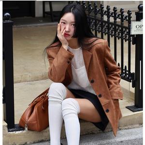 [AK수원점] [올리브데올리브] 싱글스웨이드자켓(OL5XJ880)