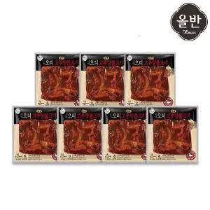 [하프클럽/올반]신세계푸드 올반 오리 바짝 불고기 7팩 (고추장맛 200g x7팩 )