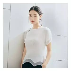 셀렙샵에디션 [최초가 69,900]X요이츠 26SS 플리츠 레이어드 블라우스