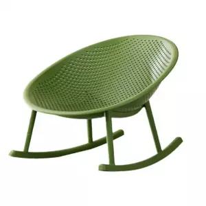 흔들의자 북유럽 라운지 카페 에그체어 플라스틱 베란다 리클라이닝 휴식용 로킹