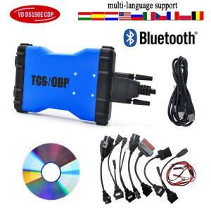 신상 블루 OBD2 스캐너 VD DS150E CDP 블루투스 2021.11 키젠 포함 TNESF DELPHIS ORPDC 자동차 트럭 진단 도구 LED 3 in