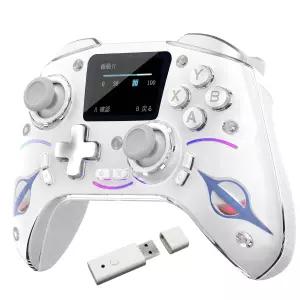 PC PS4 PS3 Switch Steam 호환 게임패드 BT 5.3 2.4G 유선 홀스틱