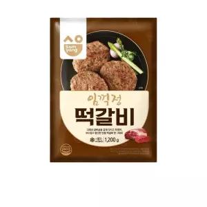 식자재 (삼양)임꺽정떡갈비 1.2Kg x1개
