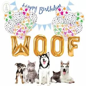 다채몰 우프 삼각 가랜드 풍선SET 생일풍선