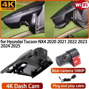 카플레이 네비게이션 carplay 현대 호환 호환 투싼 NX4 2020 2021 2022 2023 2024 2025 비디오 레코더 4K 렌즈 DVR 블랙박스 와이파이 OEM 카메라 170 광각