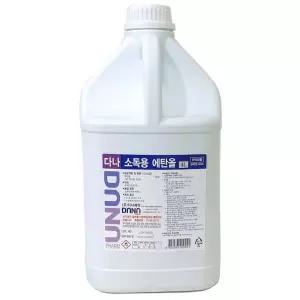소독용에탄올 4리터 다나제약