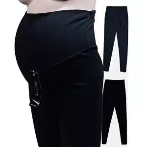 고품질 플레어 임부 치마 치마레깅스 임산부 요가바지 임부레깅스 주머니 임부용레깅스 WFPXS5T