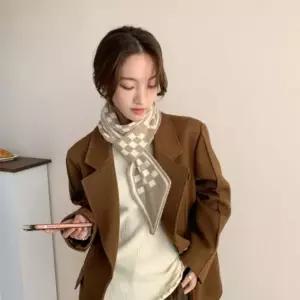오너클랜 니트 넥워머 겨울 여성 목도리 머플러 예쁜머플러 겨울목도리 털목도리 퍼목도리