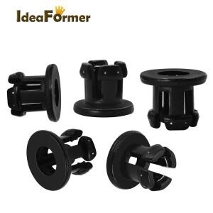 5Pcs UM2 커넥터 보어 4mm PTFE 튜브 커플링 콜렛  클램프 클립 세트(1.75mm 필라멘트 3D 프린터 부품용).