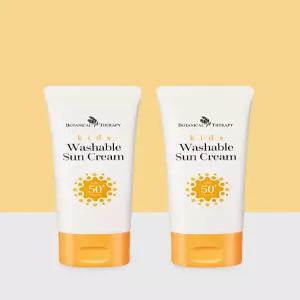 보타니컬테라피 키즈 워셔블 썬크림 유기자차 60ml, 2개