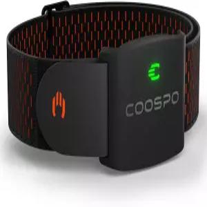 COOSPO HW9 블루투스 5.0 ANT+ 심박수 팔밴드 HR 존/소모 칼로리 닝/사이클링/러닝용 광학 HRM 센서 펠로톤