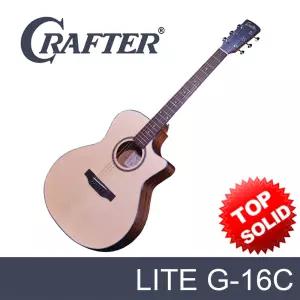 크래프터 LITE G-16c 초보용 입문용 탑솔리드 통기타