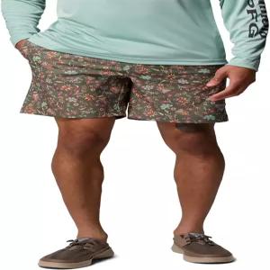 컬럼비아 남성용 PFG 램블러 프린트 워터 쇼트 사이프러스 바하 부케 X-스몰 x 6