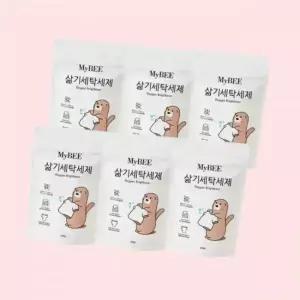 초핫딜 마이비 삶기세탁세제 리필(400g) 6팩 4620217