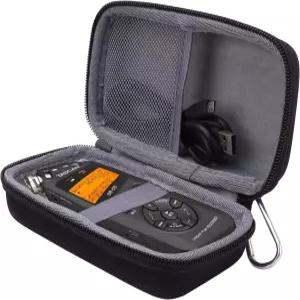 Tascam DR-05X/DR-05XP 스테레오 핸드헬드 디지털 오디오용 Aenllosi 하드 케이스 EVA 구조 방수 설계 충격