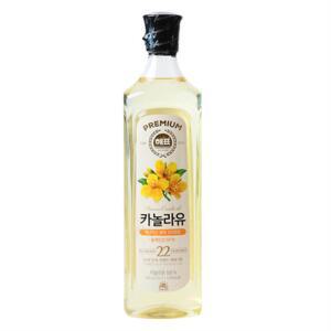 카놀라유 900ml/해표-튀김요리 기름 가정용 식용유 업소용  식당