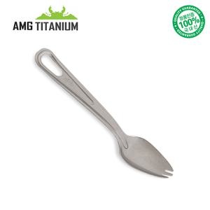 AMG티타늄 티탄 여성스포크 커틀러리 포크 캠핑용품 백패킹 등산용품 AMG TITANIUM