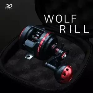 이공조구 wolf 장구통릴 200DH + 릴케이스 라이트지깅 W9FA49C