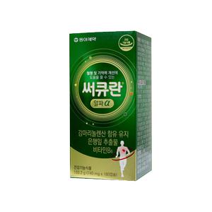 동아제약 써큐란 알파 180캡슐 감마리놀렌산 혈행 기억력 개선 도움