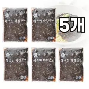 [셀러허브]해스민 짜장소스 250g x 5개 건더기가득 짜장면 (S38561559)