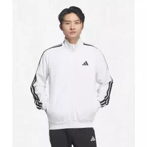 [아디다스]KR6431 3 스트라이프 레귤러 핏 더블 니트 트랙탑 5842735