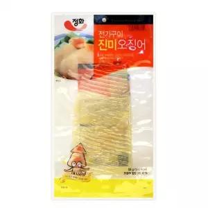 [옛날과자몰]정화식품 전기구이 진미 오징어 55gx2