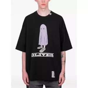 메종미하라야스히로 그래픽 프린트 티셔츠 A15TS651 TP449931876