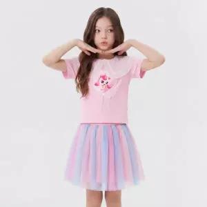 [아트박스]/프리미에팜 하츄핑 레이스카라 5부티셔츠 스커트세트
