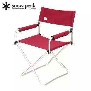 스노우피크 와이드 캠핑 의자 LV-077RD