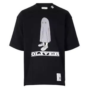 미하라야스히로 올리버 블랙 남성 반팔 티셔츠 A15TS651 BLACK