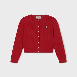 [AK분당점] [후아유] Steve High Gauge Cotton Cable Cardigan WHCKG2325F