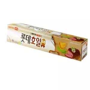 롯데호일18(330X30M) 프리미엄/키친/호일/은박/대형/가정용/고기용/구이용/굽기용/그릴/금속/다용도/대량