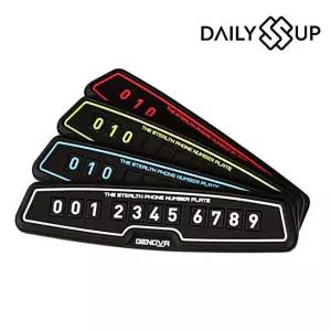 K9 DailySSuup 컬러알림판 주차번호판 논슬립 BWC00769