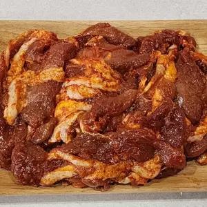 반찬 국내산 불고기 주물럭 오리고기 400g 오리 고기