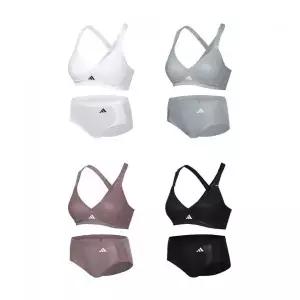 ADIDAS UNDERWEAR [4SET] 하이 퍼포먼스 크로스 브라팬티 2279289